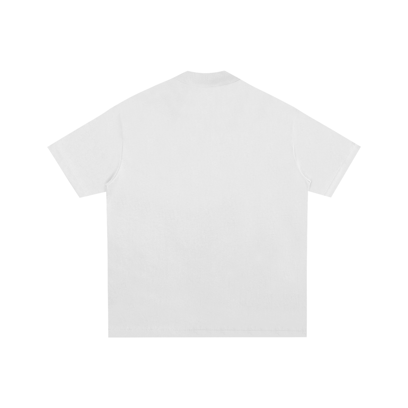 Essential Cotton T-Shirt mock neck