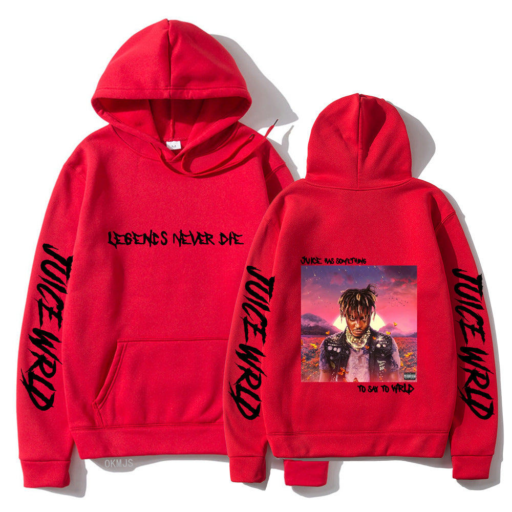 Rapper Juice WRLD unisex pullover Sweatshirts