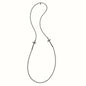 Ladies' Necklace Folli Follie 3N14T020KK_Plata Negra 90 cm