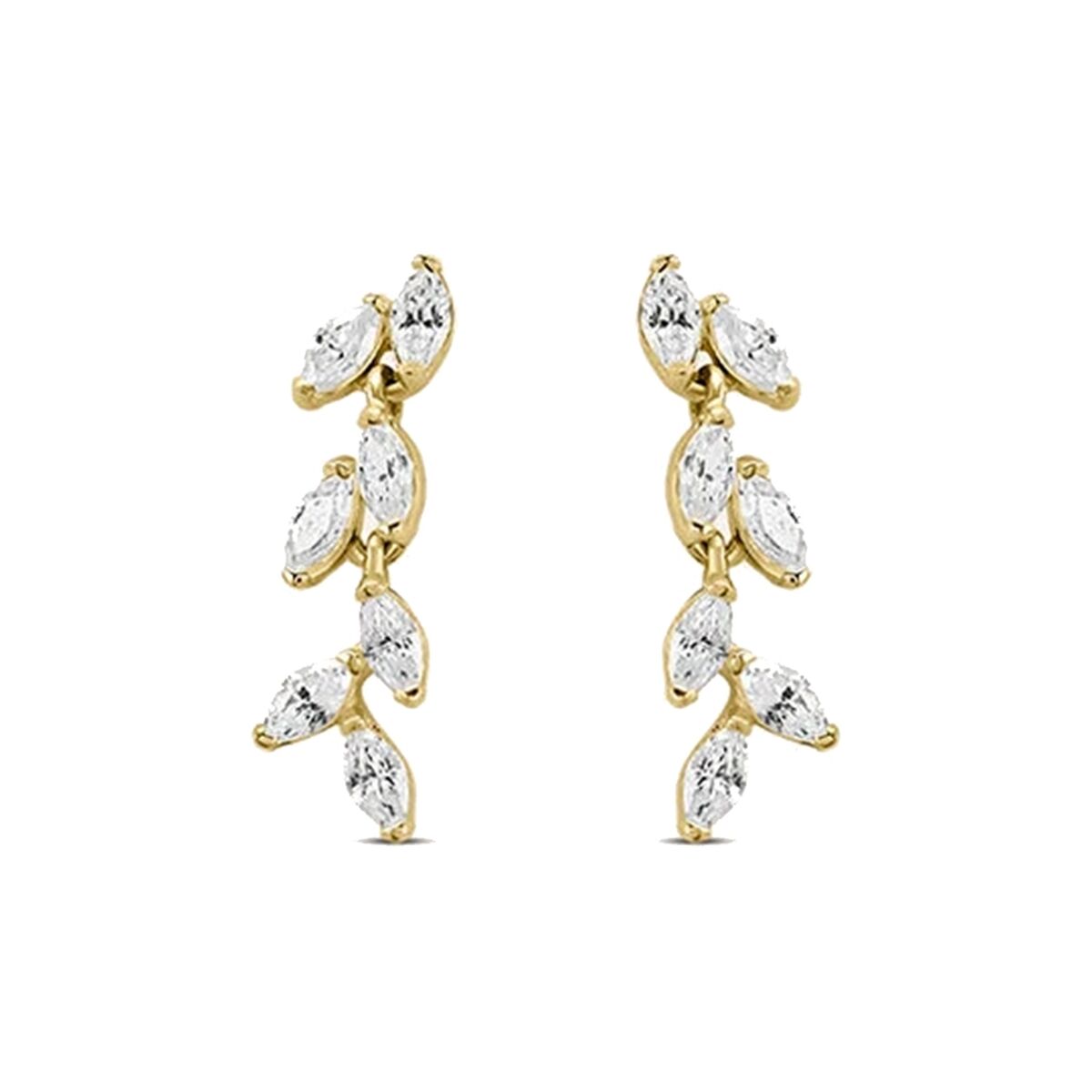 Ladies' Earrings Stroili 1436016 Golden