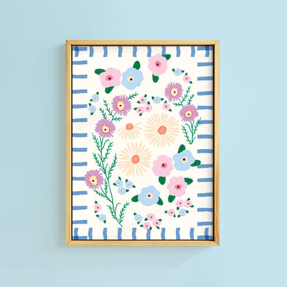 COQUETTE MEADOW PRINT