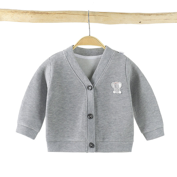 Baby base sweater cardigan - Stuffs & Savers