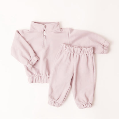 Kids' Insulated Two-Piece Tracksuit | Half-Zip Hoodie & Joggers