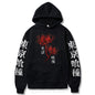 Velvet Thickened anime Trendy Pullover hoodies
