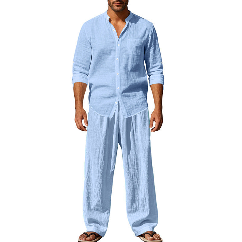 Casual Breathable Long Sleeves Trousers