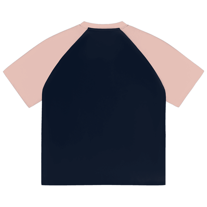 Waran Color-Blocked Raglan Sleeve T-Shirt