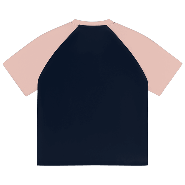 Waran Color-Blocked Raglan Sleeve T-Shirt