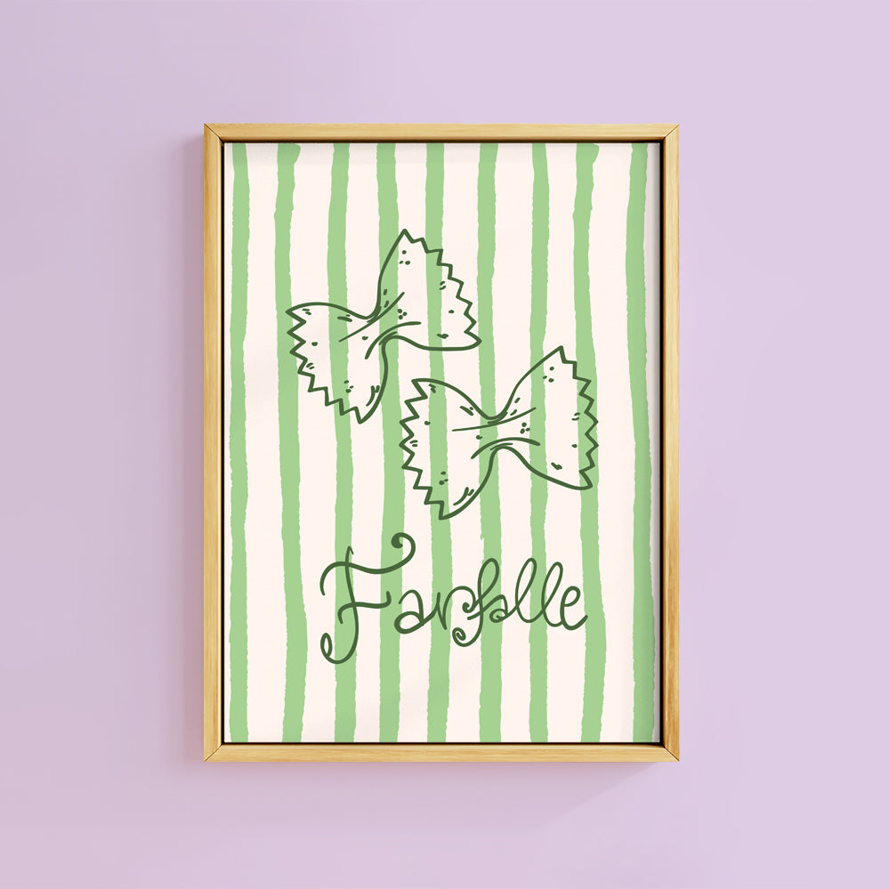 FARFALLE PASTA BOW PRINT