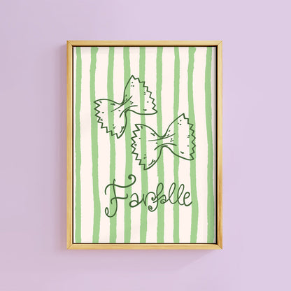 FARFALLE PASTA BOW PRINT