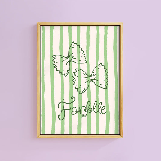 FARFALLE PASTA BOW PRINT