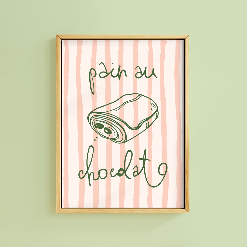 PAIN AU CHOCOLAT PRINT