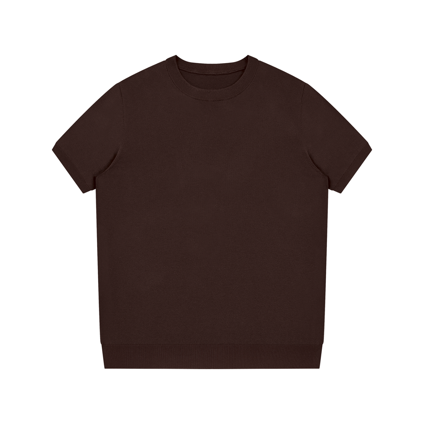 Unisex Crewneck Knit T-Shirt 320GSM