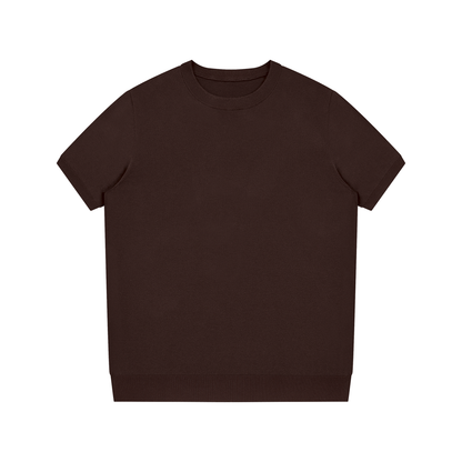 Unisex Crewneck Knit T-Shirt 320GSM