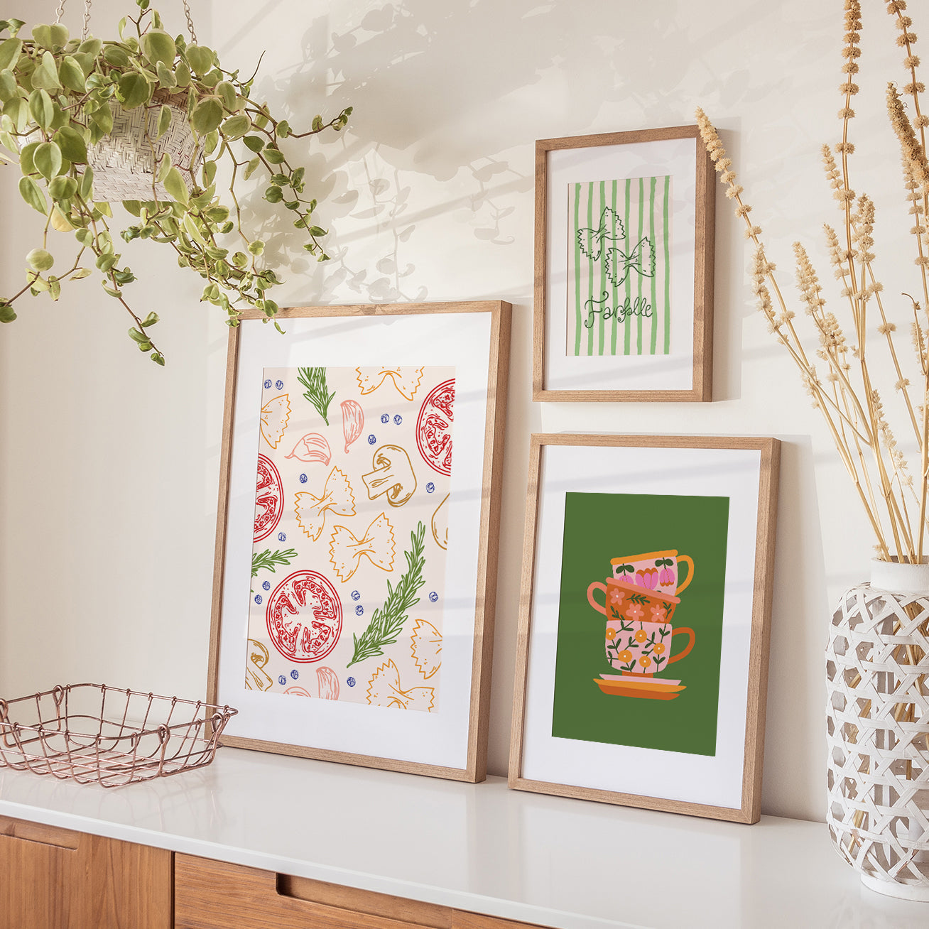 FARFALLE PASTA BOW PRINT