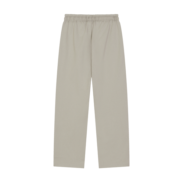 Solid Color Straight-Leg Sweatpants