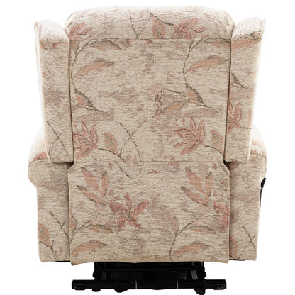 Dual Motor Lift Chair Recliners For Elderly Infinite Position Lay Flat Recliner With Heat Massage Up To 300 LBS Electric Power Lift Recliner Chair Sofa