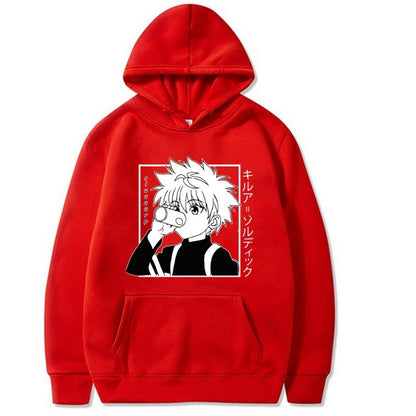 Harajuku-hunter war loose pullover hoodies