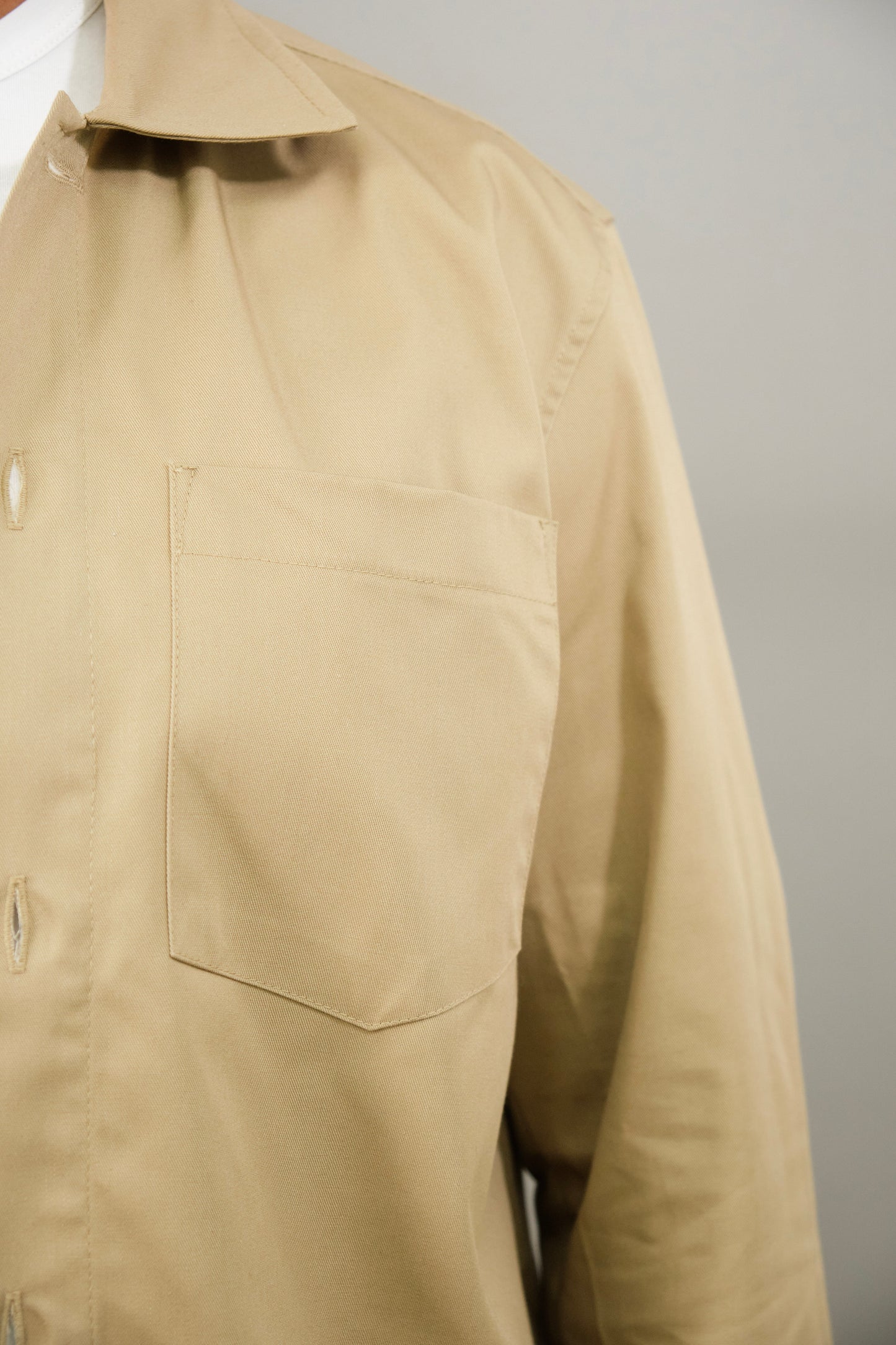 Bart Overshirt - Beige Zurigo