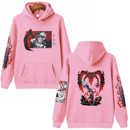 Black Clover Anime pullover hoodies