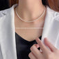 Vintage Pearl Necklace Women's