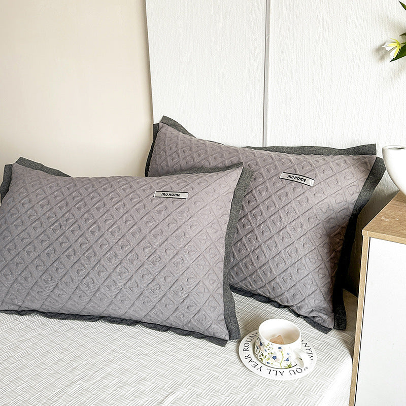 Heavy Cotton Pillowcase One-pair Package