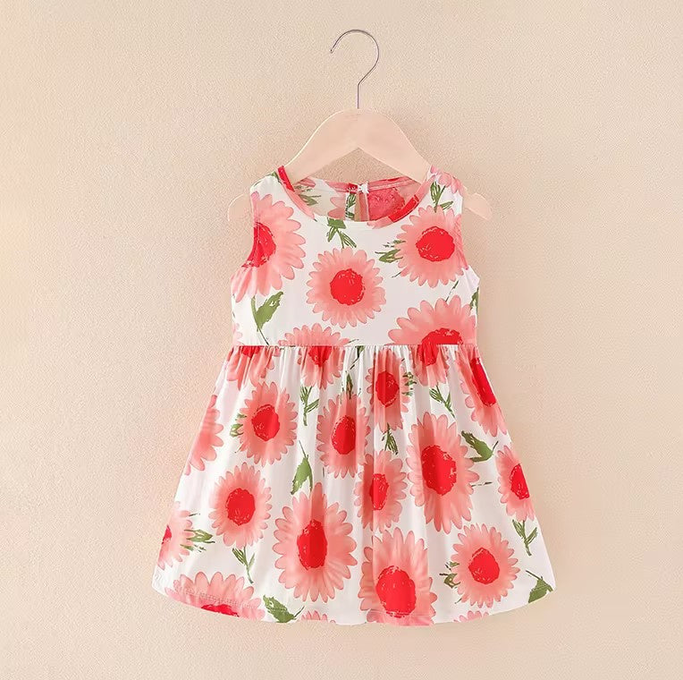 Girls’ Cotton Silk Summer Dress