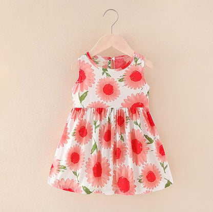 Girls’ Cotton Silk Summer Dress