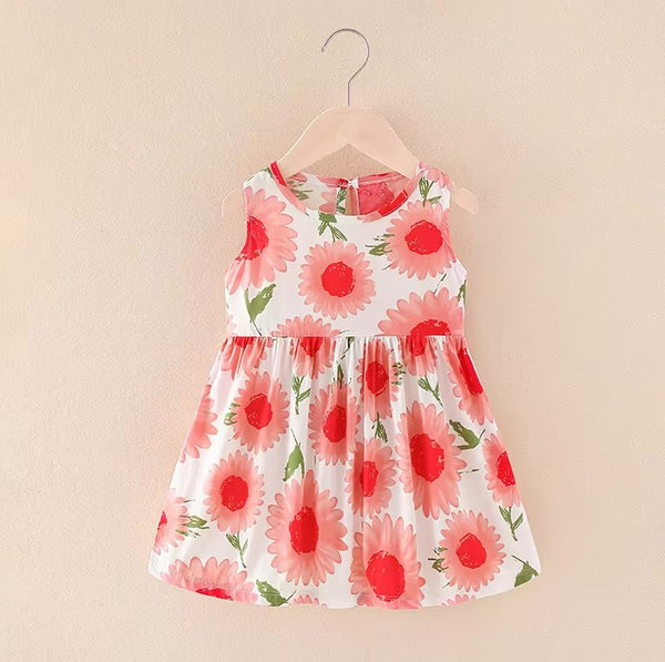Girls’ Cotton Silk Summer Dress