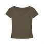 Tencel Slim Fit V-Neck T-Shirt