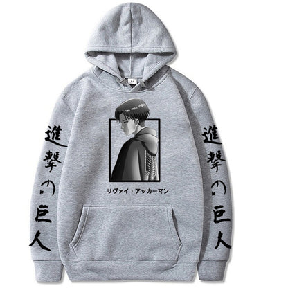 Attack on Titan Printed Hooded Sweatshirt for Mens