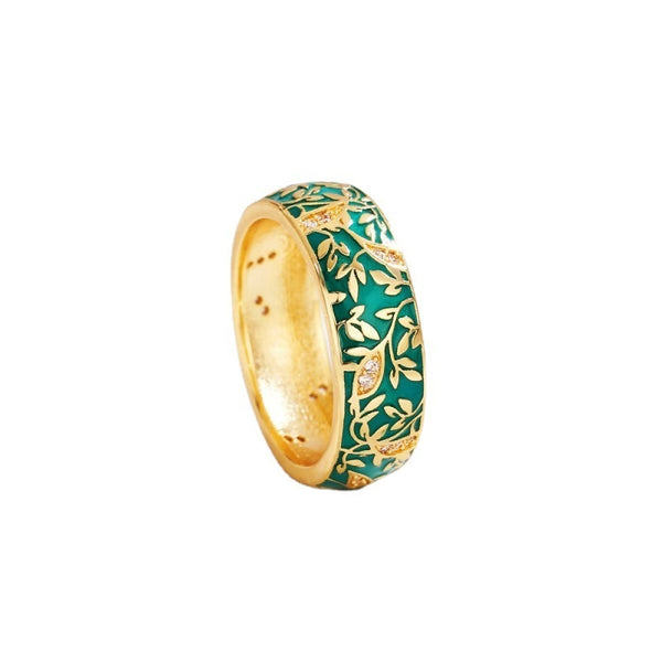 Oil Ring Simple Pattern Couple's Ring - Stuffs & Savers