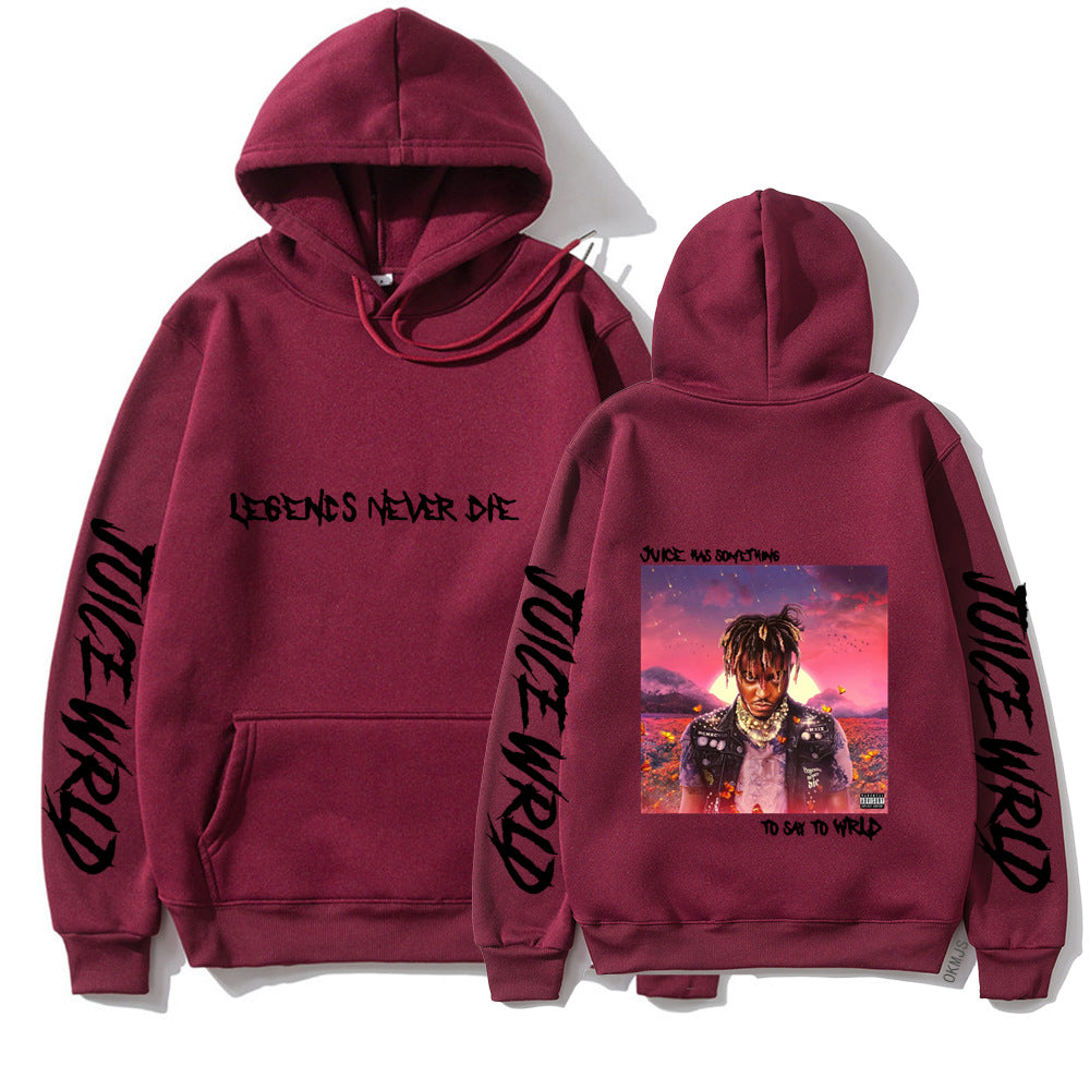 Rapper Juice WRLD unisex pullover Sweatshirts