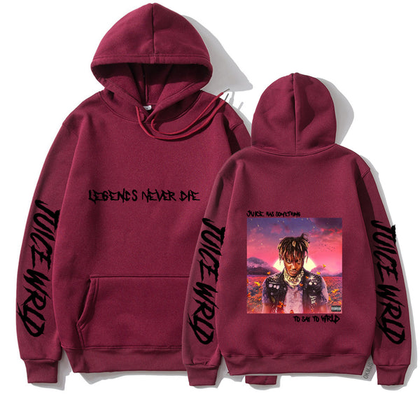 Rapper Juice WRLD unisex pullover Sweatshirts