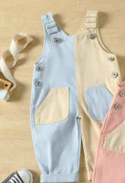 Baby Suspender Romper
