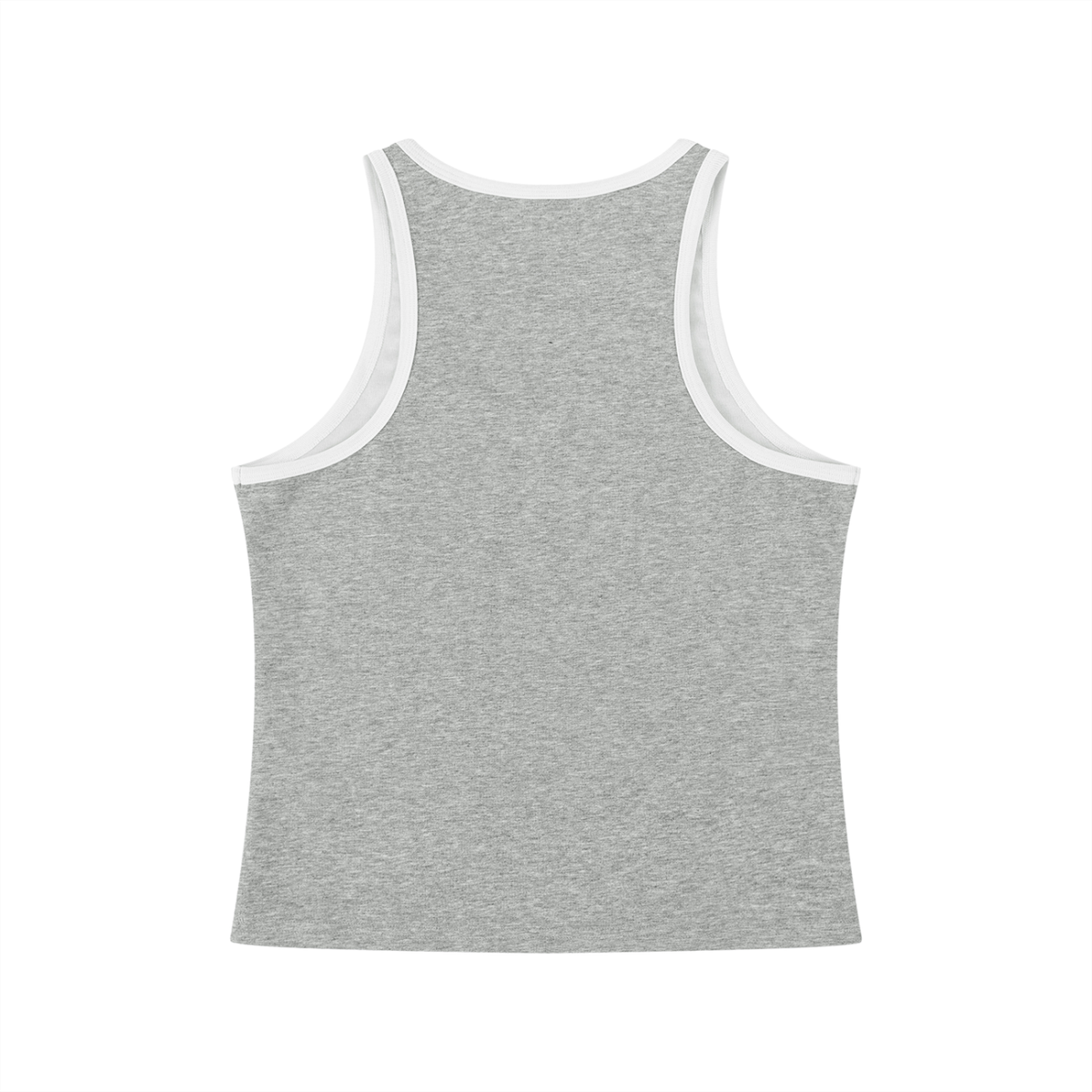 Women's Color Block Cropped Tank Top 220GSM