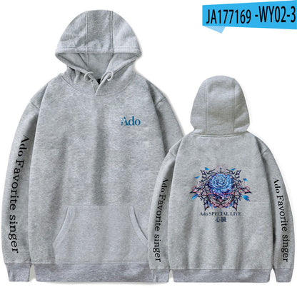 Ado anime pullover Hoodies