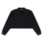 Women's Crop Collared Sweatshirt 410GSM