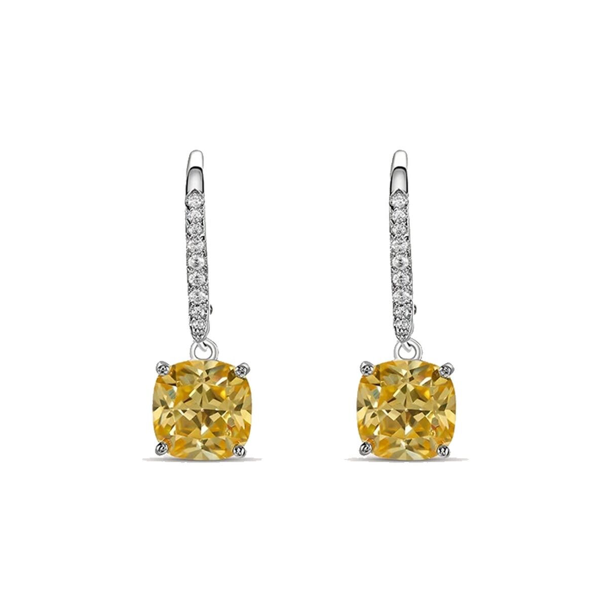 Ladies' Earrings Stroili 1694265 Yellow