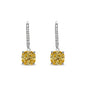 Ladies' Earrings Stroili 1694265 Yellow