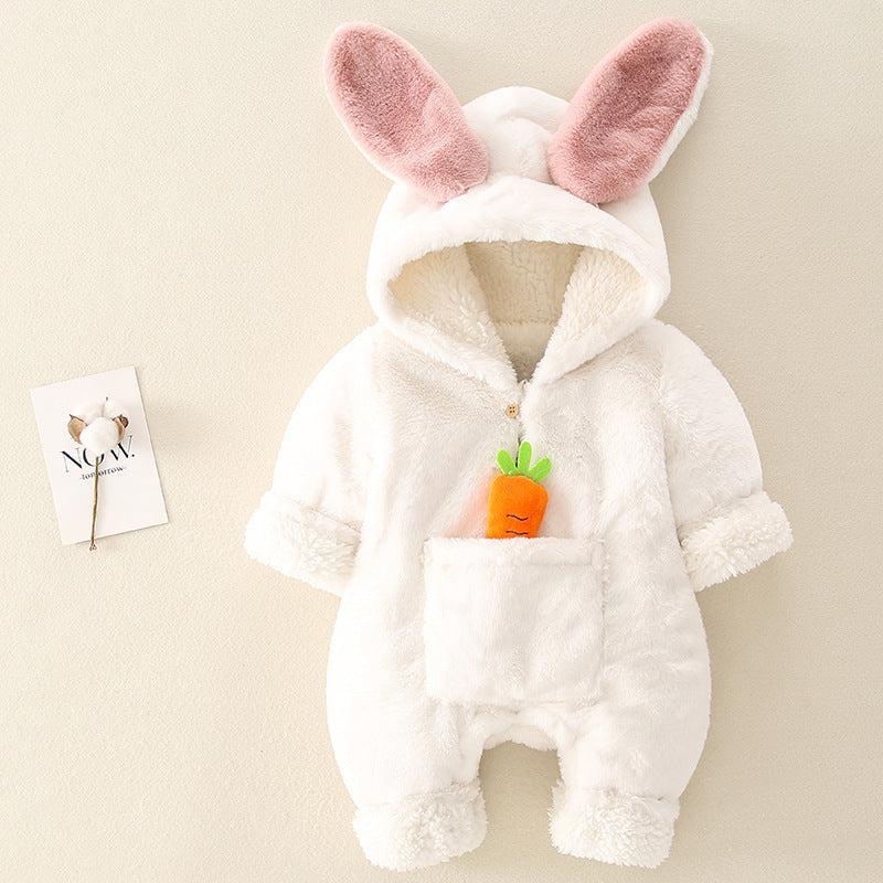 Cute super warm crawling suit