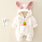 Cute super warm crawling suit