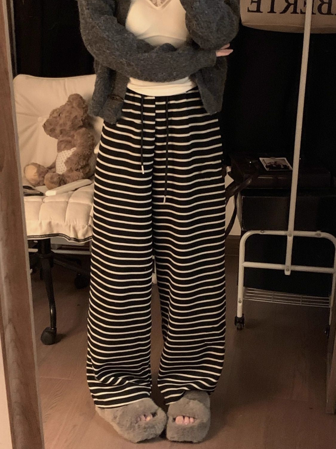 Women's Casual Loose-Fit High-Elasticity Loungewear Pajama Pants
