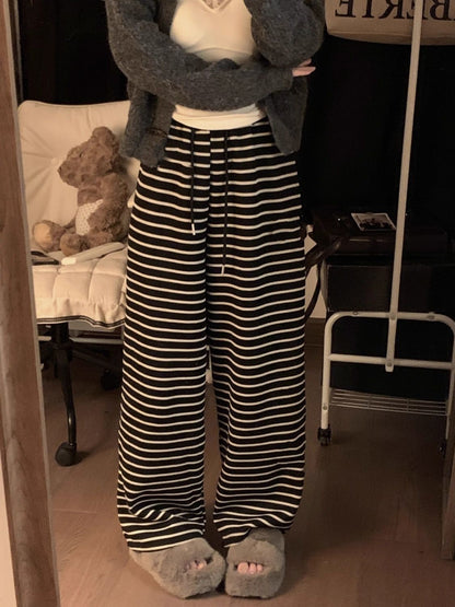 Women's Casual Loose-Fit High-Elasticity Loungewear Pajama Pants