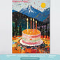 Birthday Party Layout Background Wall