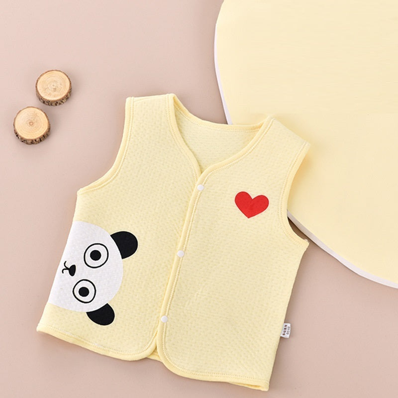 Baby Pure Cotton Vest Warm Waistcoat
