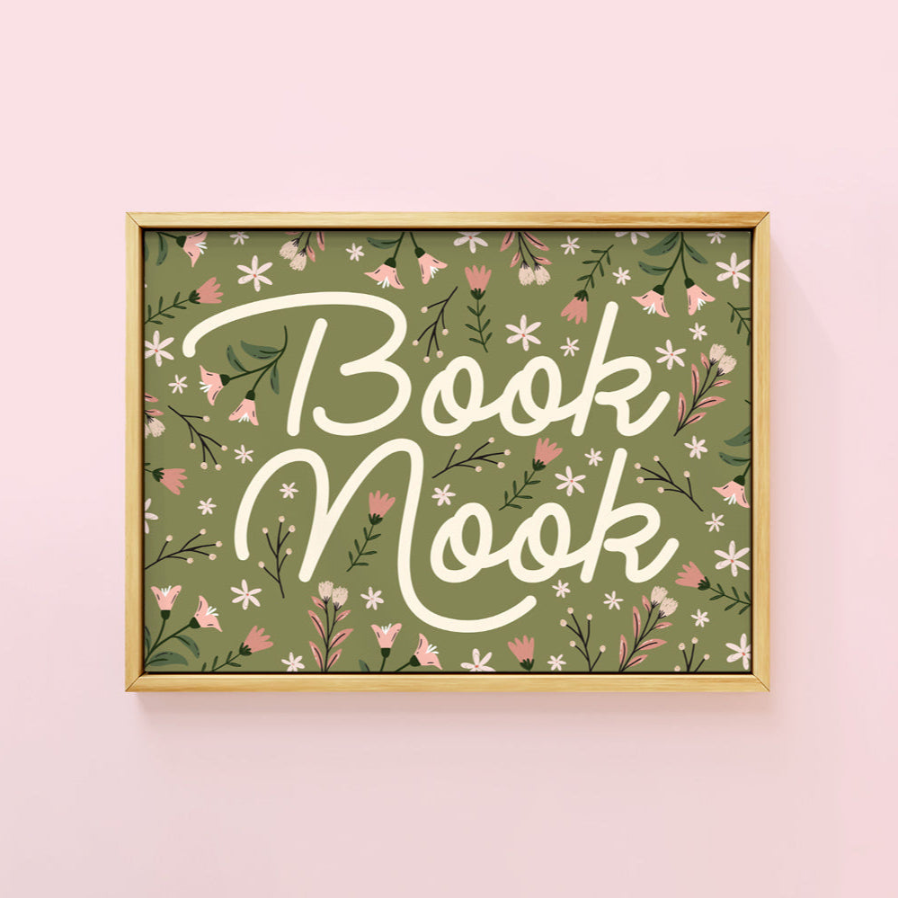 BOOK NOOK COTTAGE PRINT
