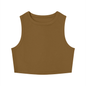 Women's Tight Crewneck Crop Tank Top