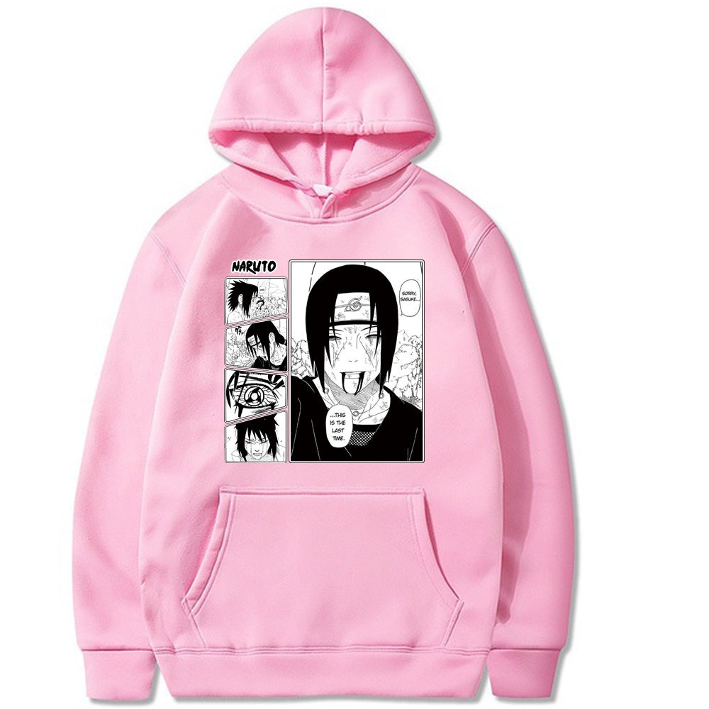 Naruto Naruto Itachi Hoodie with Velvet