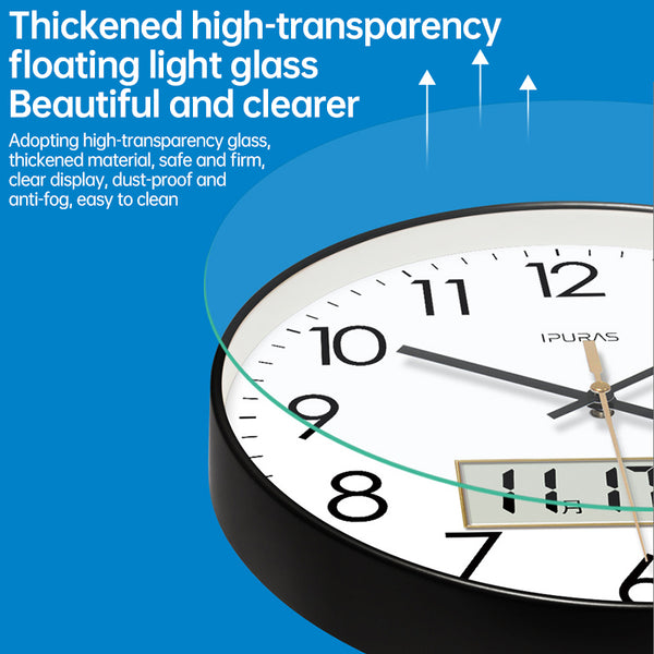 Electronic Calendar Wall Clock.