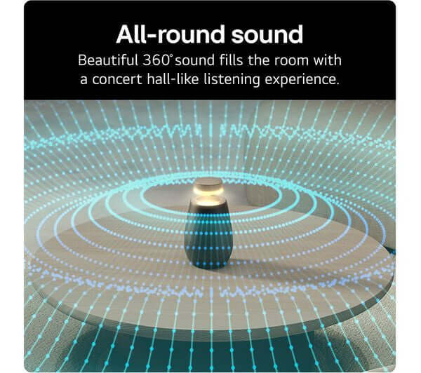 LG XBOOM 360 XO2 PORTABLE BLUETOOTH SPEAKER 40W RGB LIGHTING IP55 BLACK XO2TBK